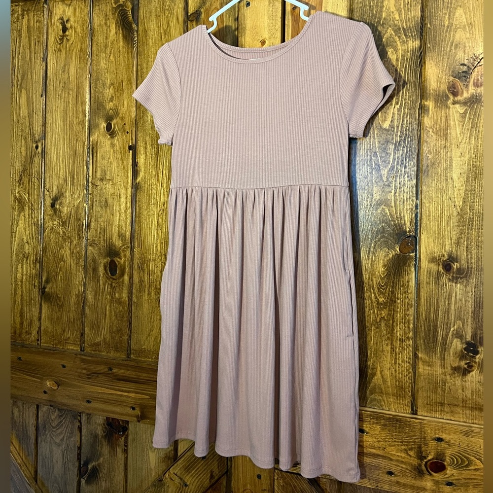 Wild Fable mauve short sleeve dress